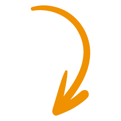 pijl oranje